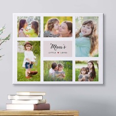 Lienzo de collage fotográfico "Pequeños amores"