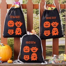 Bolsa reflectante con cordón Scary Treats