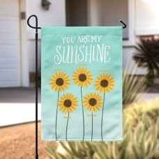Bandera de jardín de girasoles "Eres mi sol"