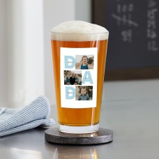 Vaso de pinta con collage de fotos de DAD Established