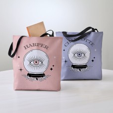 Bolso tote con bola de cristal mística