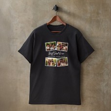 Camiseta con collage de fotos del mejor papá del mundo