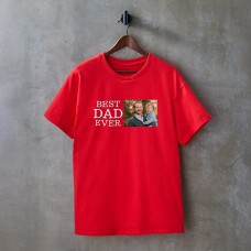 Camiseta con foto del mejor papá