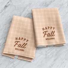 Toalla de cocina Feliz Otoño
