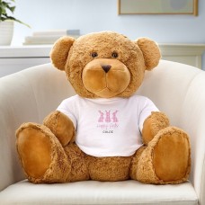 Camiseta con silueta de oso de peluche gigante Gram Bunny