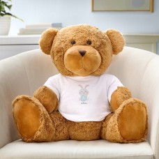 Oso de peluche gigante Gram Happy Bunny con camiseta de huevo