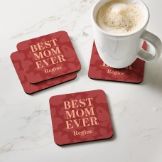 Posavasos de madera de la mejor mamá del mundo