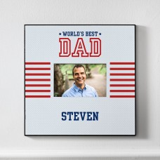 Marco de fotos del mejor papá del mundo