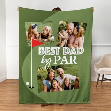 La mejor manta de peluche con foto de papá