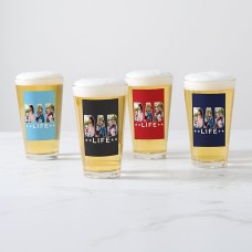Vaso de pinta con foto de la vida de papá