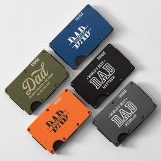 Cartera de aluminio RIDGE con diseños para agradecer a papá