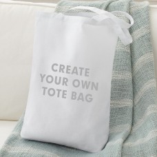 Crea tu propia bolsa de mano blanca