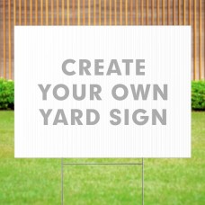 Crea tu propio cartel para el jardín