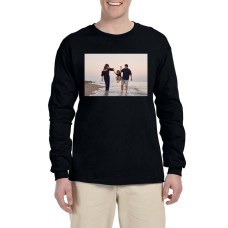 Camiseta de manga larga Gildan para hombre con estampado fotográfico perfecto