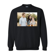 Sudadera Gildan para hombre con cuello redondo y estampado fotográfico perfecto.