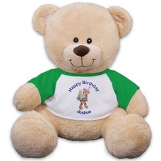 Oso de peluche personalizado para regalo de cumpleaños - 28 cm