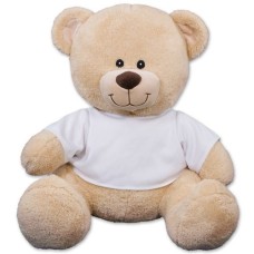 Personalized Rose Teddy Bear - 21" (11 inch teddy)