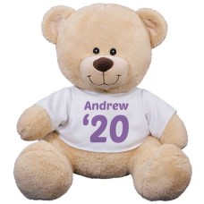 Oso de peluche personalizado para el año de graduación (oso de peluche de 28 cm)