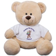Oso de peluche personalizado para regalo de cumpleaños (oso de peluche de 28 cm)