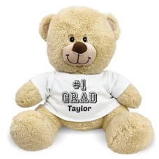 Oso de peluche graduado número uno (oso de peluche de 28 cm)