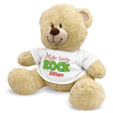 Jingle Bear Rock Teddy Bear (11 inch teddy)