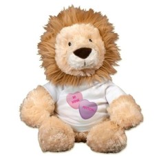 Personalized Be Mine Lion - 12" (11 inch teddy)