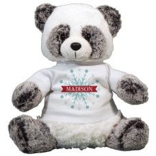 Snowflake Panda - 12 Inch (11 inch teddy)