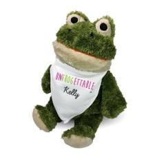 Romantic Plush Frog - 10" (11 inch teddy)