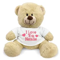 Oso de peluche personalizado I Love You (peluche de 21 pulgadas)