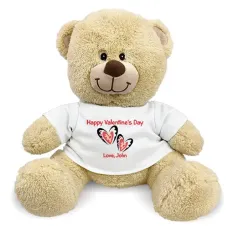 Oso de peluche personalizado para el día de San Valentín - 21"