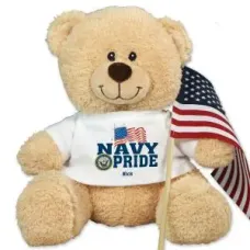 Orgullo militar Sherman Teddy Bear
