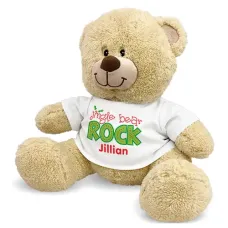 Jingle Bear Rock Teddy Bear (11 inch teddy)