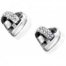 Pendientes anudados del corazón