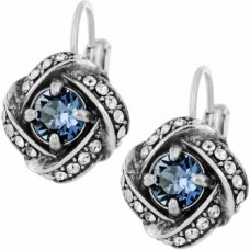 Eternity Knot Leverback Earrings