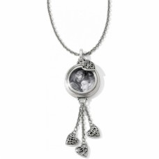 Collar de medallón de corazón ilimitado