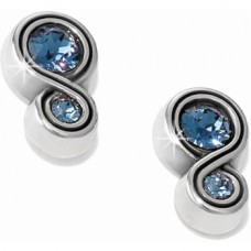 Infinity Sparkle Post Pendientes