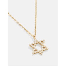 Collar con la Estrella de David en oro de 18 quilates