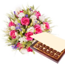 Princesa Rosa con Chocolates