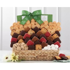 Colección definitiva de galletas recién horneadas y brownie