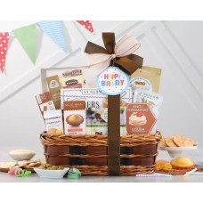 Cesta de regalo de feliz cumpleaños Bon Appétit
