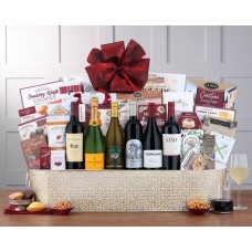 La cesta de regalo definitiva de champán y vino