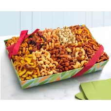 Cesta de refrigerios salados Deluxe