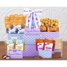 Torre de regalos de chocolate Russell Stover