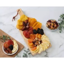 Frutos secos y nueces - Tabla de cortar para botellas de vino
