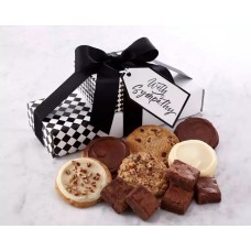 Paquete de degustación "Con motivo de la condolencia": galletas y brownies.
