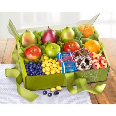 Caja de frutas y dulces para el Día de la Madre