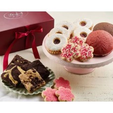 Caja de regalo clásica de galletas y pasteles