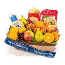 Cesta de frutas gourmet "Abundancia" para el Día del Padre