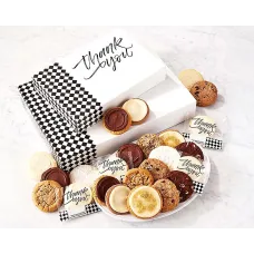 Caja de regalo de agradecimiento - 24 galletas surtidas