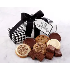 Paquete de degustación "Con motivo de la condolencia": galletas y brownies.